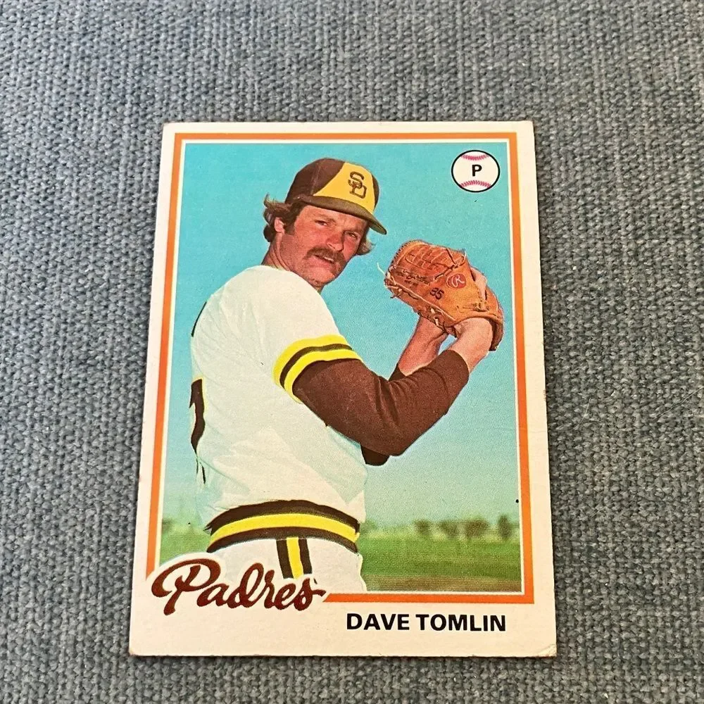 1978 Topps San Diego Padres Baseball Card Trading Card